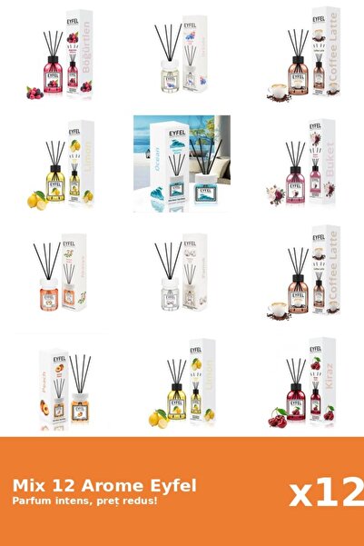 Eyfel Set 12 Mix Variat: 10 arome