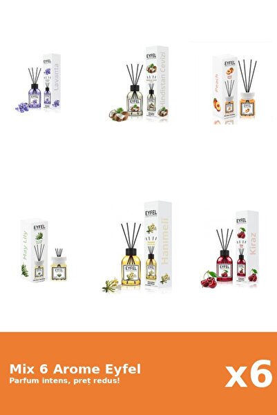 Eyfel Set 6 Mix Variat: 6 arome