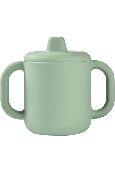 Béaba كوب تعليمي من السيليكون - أخضر زيتوني