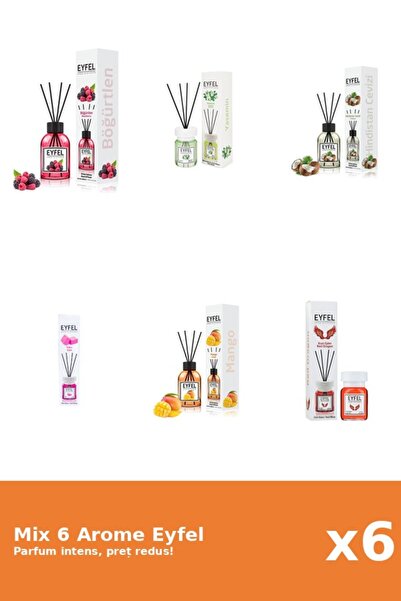 Eyfel Set 6 Mix Variat: 6 arome