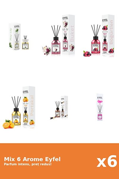 Eyfel Set 6 Mix Variat: 6 arome