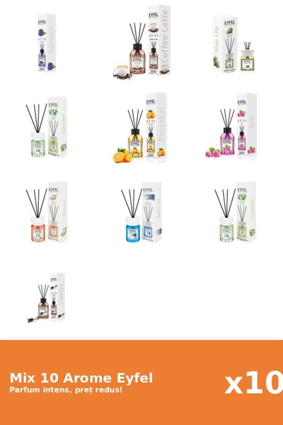 Eyfel Set 10 Mix Variat: 9 arome