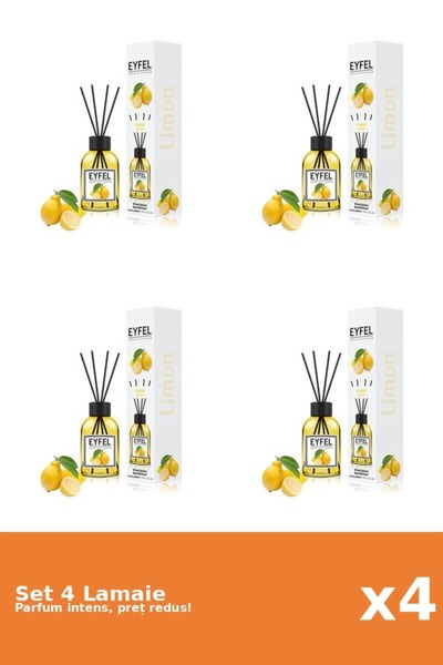 Eyfel Set 4 Odorizant Lamaie, 120 ml