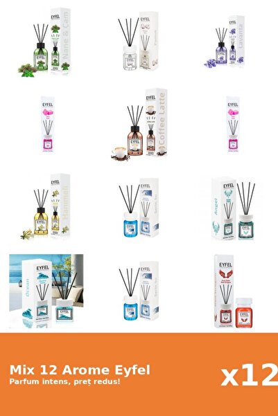 Eyfel Set 12 Mix Variat: 10 arome