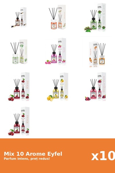 Eyfel Set 10 Mix Variat: 9 arome