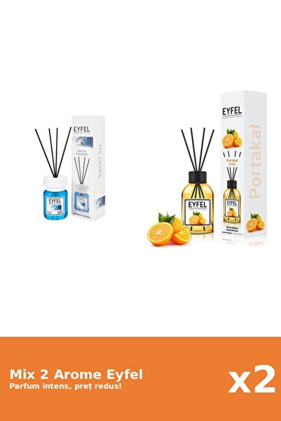Eyfel Set 2 Mix Eyfel: 1x Cool Water, 1x Portocala