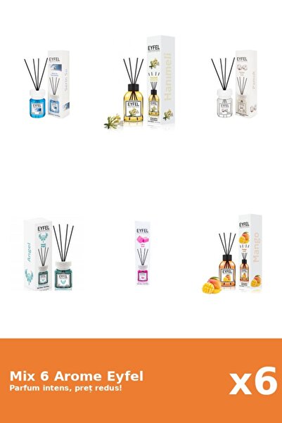 Eyfel Set 6 Mix Variat: 6 arome