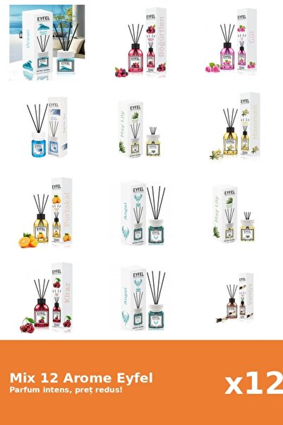 Eyfel Set 12 Mix Variat: 10 arome