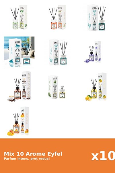 Eyfel Set 10 Mix Variat: 9 arome