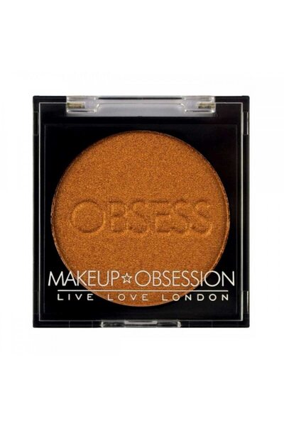MAKEUP REVOLUTION , Obsession, Eyeshadow Powder, E166, Gold Coast, 2 g