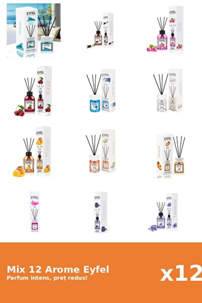Eyfel Set 12 Mix Variat: 12 arome