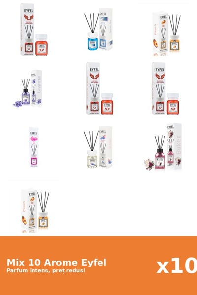 Eyfel Set 10 Mix Variat: 7 arome