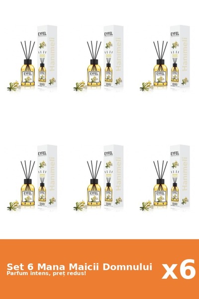 Eyfel Set 6 Odorizant Mana Maicii Domnului, 120 ml