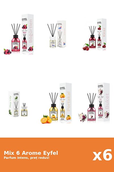 Eyfel Set 6 Mix Variat: 6 arome