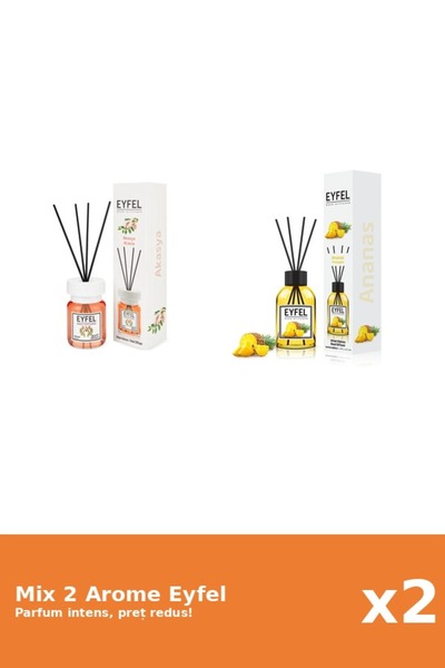 Eyfel Set 2 Mix Eyfel: 1x Acacia, 1x Ananas