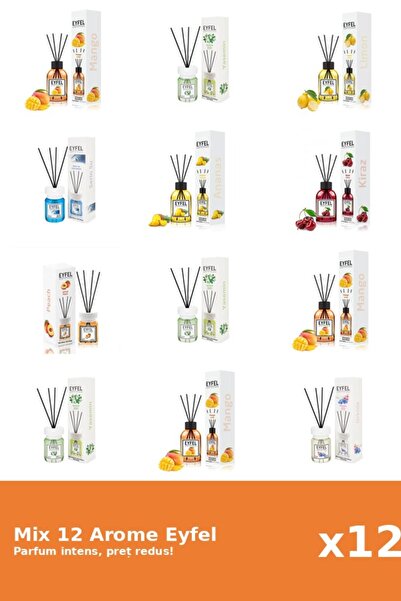 Eyfel Set 12 Mix Variat: 8 arome
