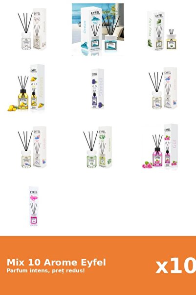 Eyfel Set 10 Mix Variat: 9 arome