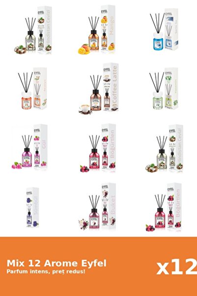 Eyfel Set 12 Mix Variat: 10 arome