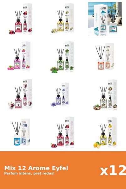 Eyfel Set 12 Mix Variat: 11 arome
