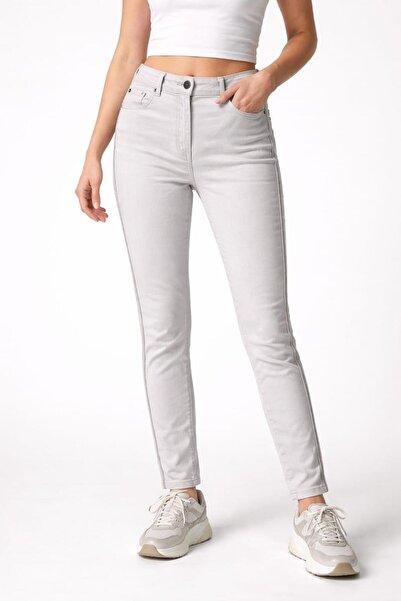 Org Marka Store Bolinto side chain high waist 5 pocket lycra tight leg pants