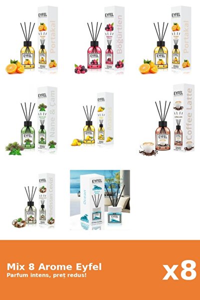 Eyfel Set 8 Mix Variat: 7 arome