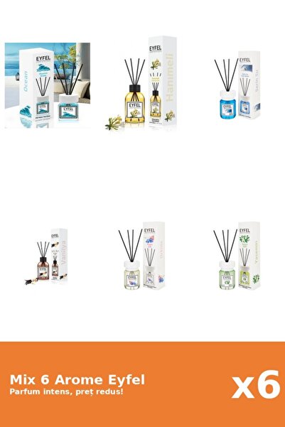 Eyfel Set 6 Mix Variat: 6 arome