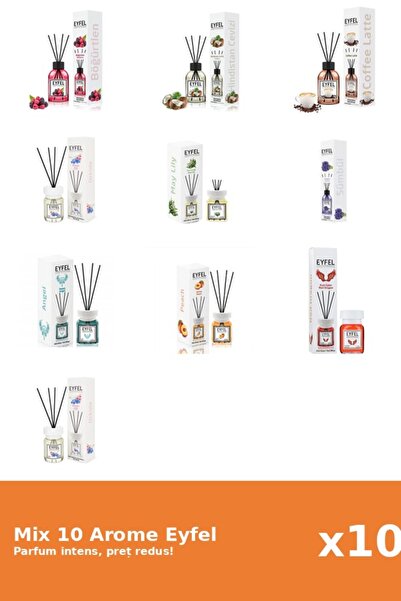 Eyfel Set 10 Mix Variat: 9 arome