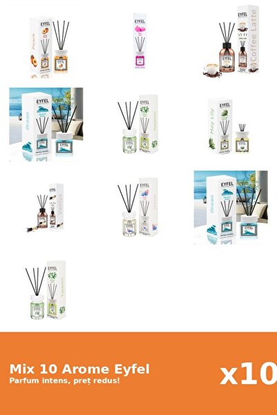 Eyfel Set 10 Mix Variat: 8 arome