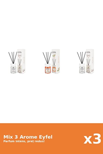 Eyfel Set 3 Mix Eyfel: 1x Acacia, 2x Bumbac