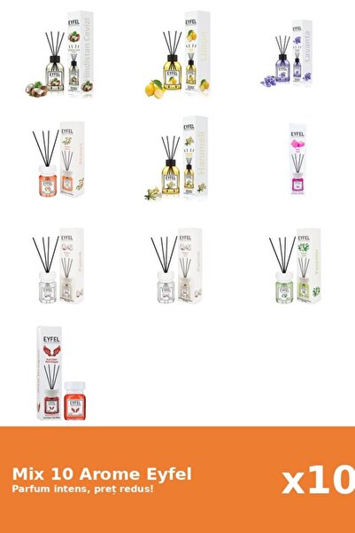 Eyfel Set 10 Mix Variat: 9 arome