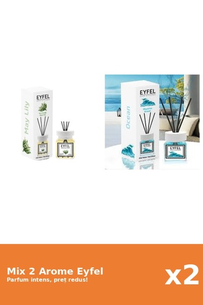 Eyfel Set 2 Mix Eyfel: 1x Lacramioare, 1x Ocean