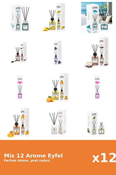 Eyfel Set 12 Mix Variat: 11 arome
