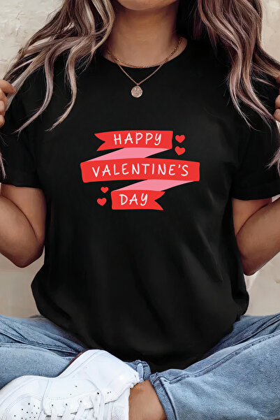 Sarah's Boutique Tricou de damă – 100% bumbac – Valentine’s Day "V-Day Flag"