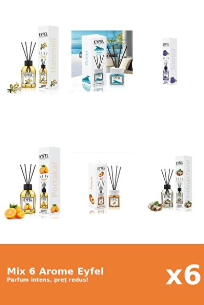 Eyfel Set 6 Mix Variat: 6 arome