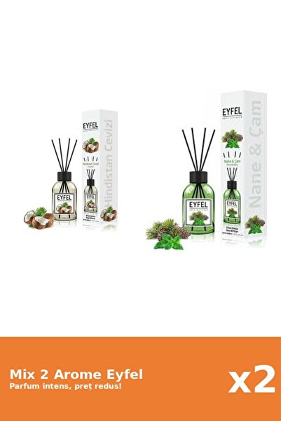 Eyfel Set 2 Mix Eyfel: 1x Nuca De Cocos, 1x Pin Si Menta