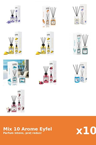 Eyfel Set 10 Mix Variat: 9 arome