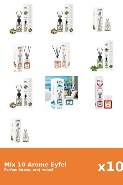 Eyfel Set 10 Mix Variat: 7 arome