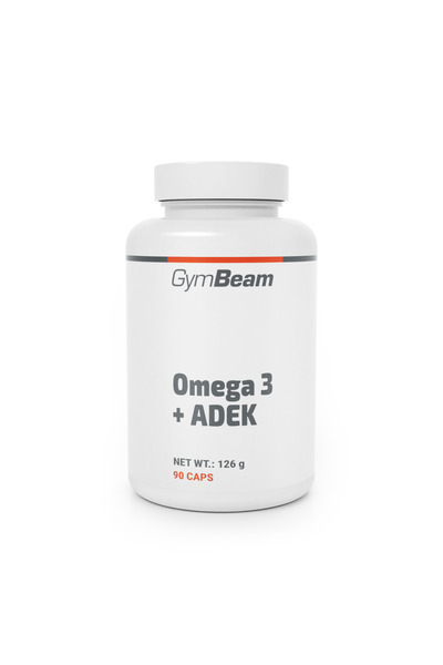 GymBeam Omega 3 cu ADEK 90 capsule