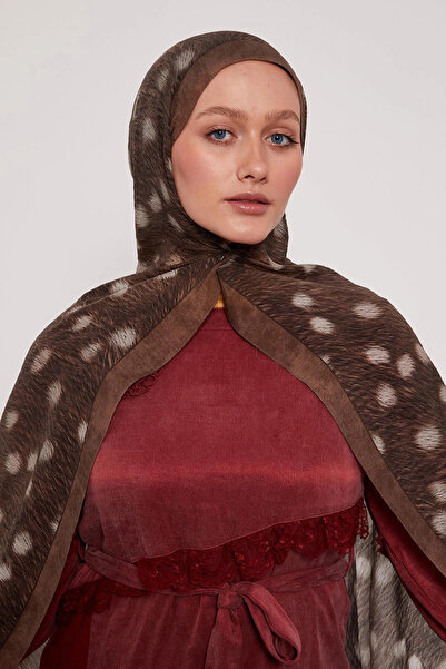 LuvenSara شال صيفي - قشرة البلوط