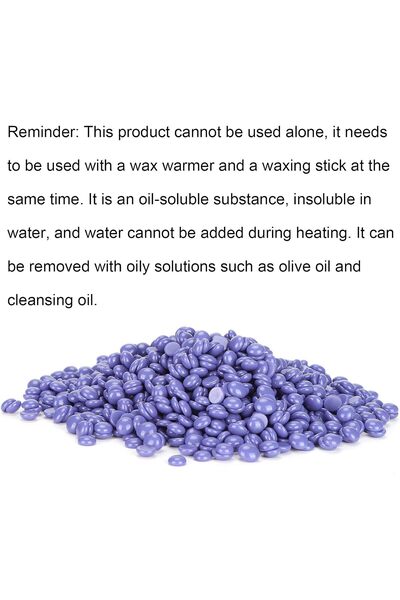 BLOOMING TIME حبيبات شمع صلبة لإزالة الشعر ٥٠٠ غرام، حبيبات شمع طبيعية ساخنة ...