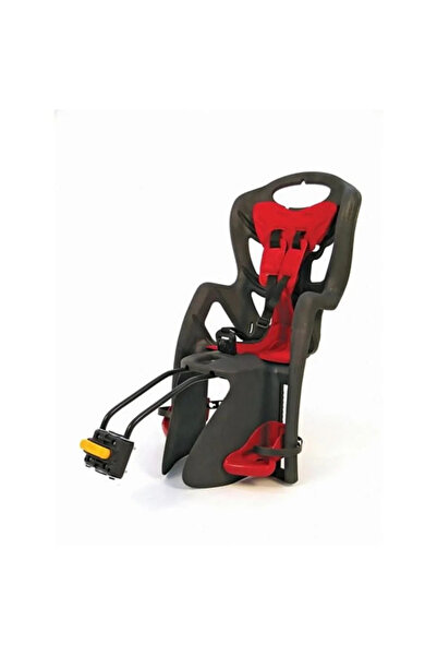 BELLELLİ Pepe Standart Kadro Bağlantılı Bisiklet Çocuk Taşıyıcı Gri Kırmızı