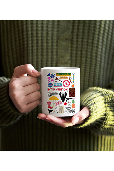 Darkia How I Met Dizi Design Printed Gift Porcelain Mug