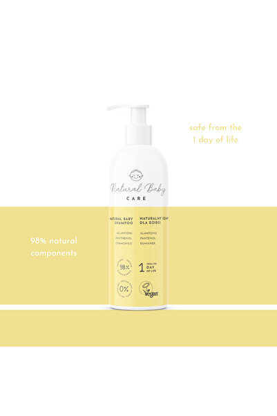 Natural Baby Care Sampon pentru bebelusi 0+, 200ml