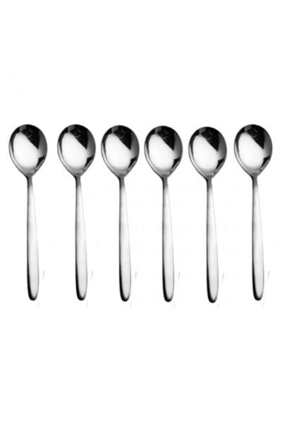 Culinaro Set 6 linguri principale CARMEN 3mm, inox