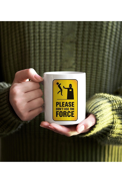 Darkia Darth Vader Force Design Printed Gift Porcelain Mug