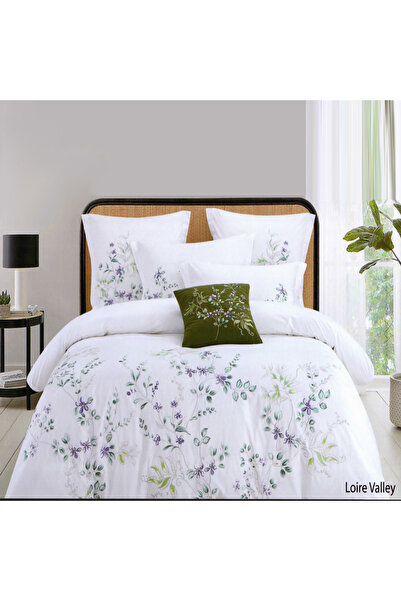 Oceana Oceana brand duvet - white, embroidered with multiple colors, 100% cot...