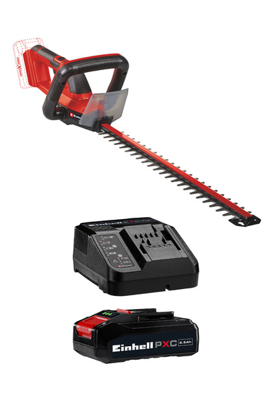 Einhell GC-CH 18/50 Li, Akülü Çit Budama Seti (2,5 Ah Starter Kit Dahil)