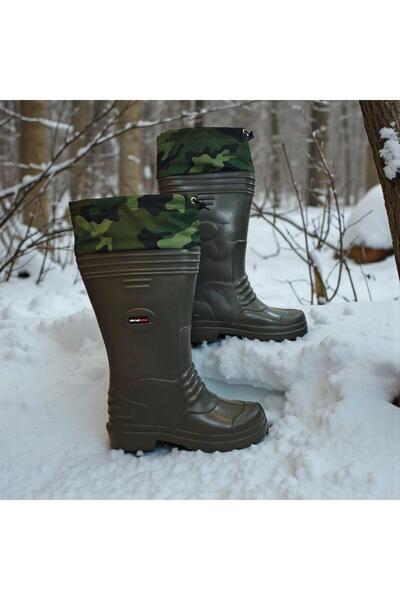 AkınalBella 013 Eva Long Hunter 40cm Lightweight Boots with Conch Heel