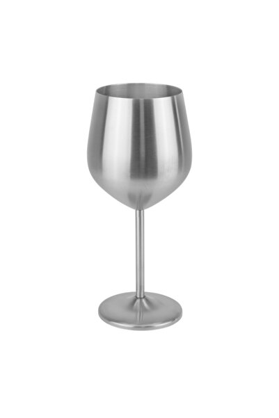Culinaro Silver stainless steel cocktail glass 520ml 7.3xh21.5cm