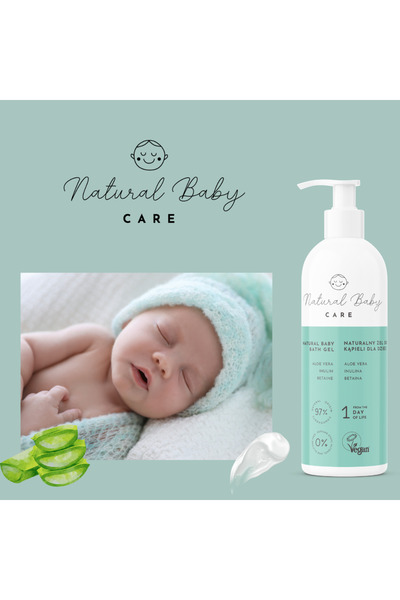 Natural Baby Care Shower gel for babies 0+, 200ml